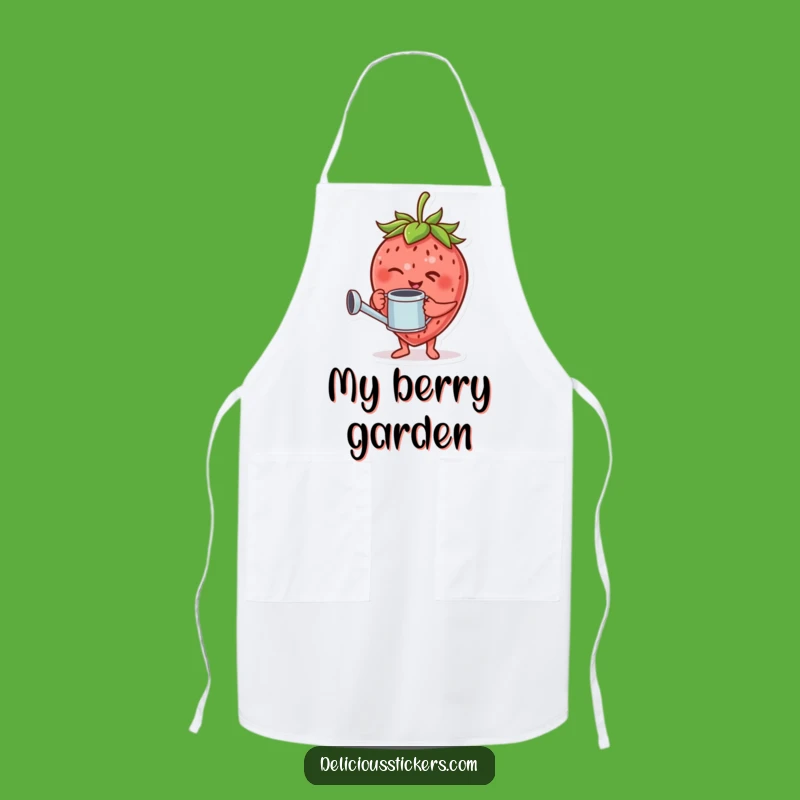 Funny Strawberry Gardener Apron: Tend to Your Garden with This Hilarious Kitchen Gear!