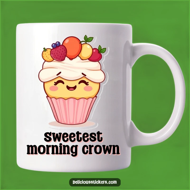Funny Cupcake Crown Mug: A Hilarious Gift for Sweet Tooths and Royalty