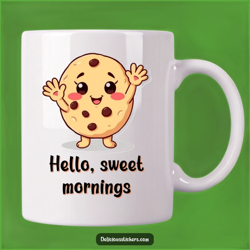 Funny Waving Cookie Mug: A Hilarious Gift for Cookie Lovers and Sweet Friends