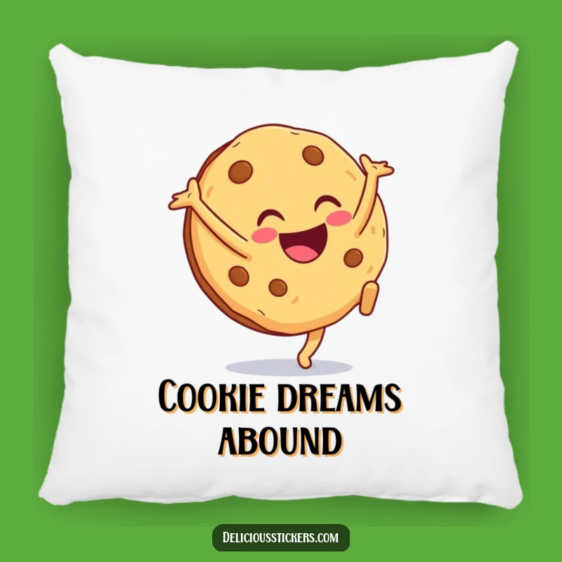 Cozy Funny Cookie Cartwheel Pillow: Snuggle Up with This Hilarious Treat!