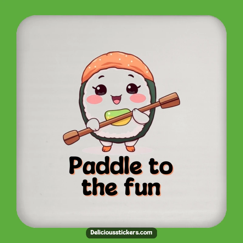 Funny Sushi Balance Coaster: Hilarious Tabletop Protector, Perfect Bar Gift