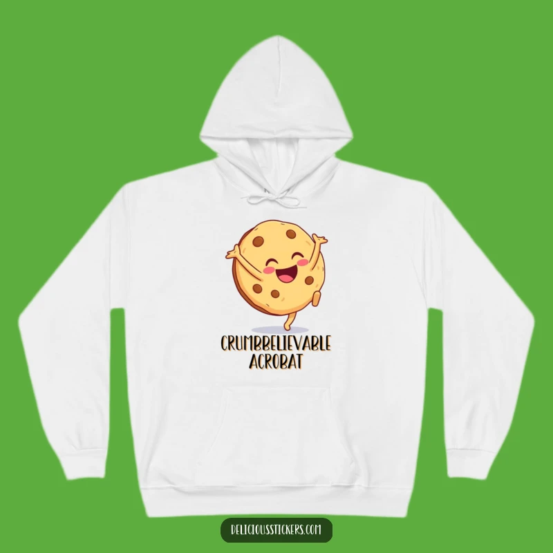Cozy Funny Cookie Cartwheel Hoodie: Stay Warm and Share Hilarious Joy!