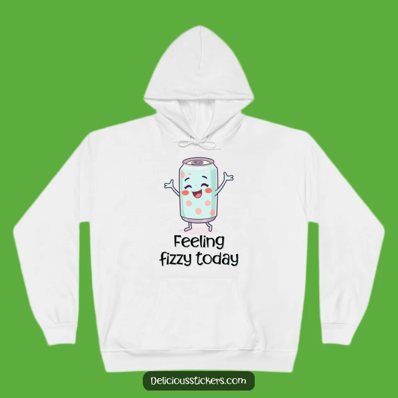 Funny Soda Can Hoodie - Cozy Dancing Character, The Ultimate Funny Gift!