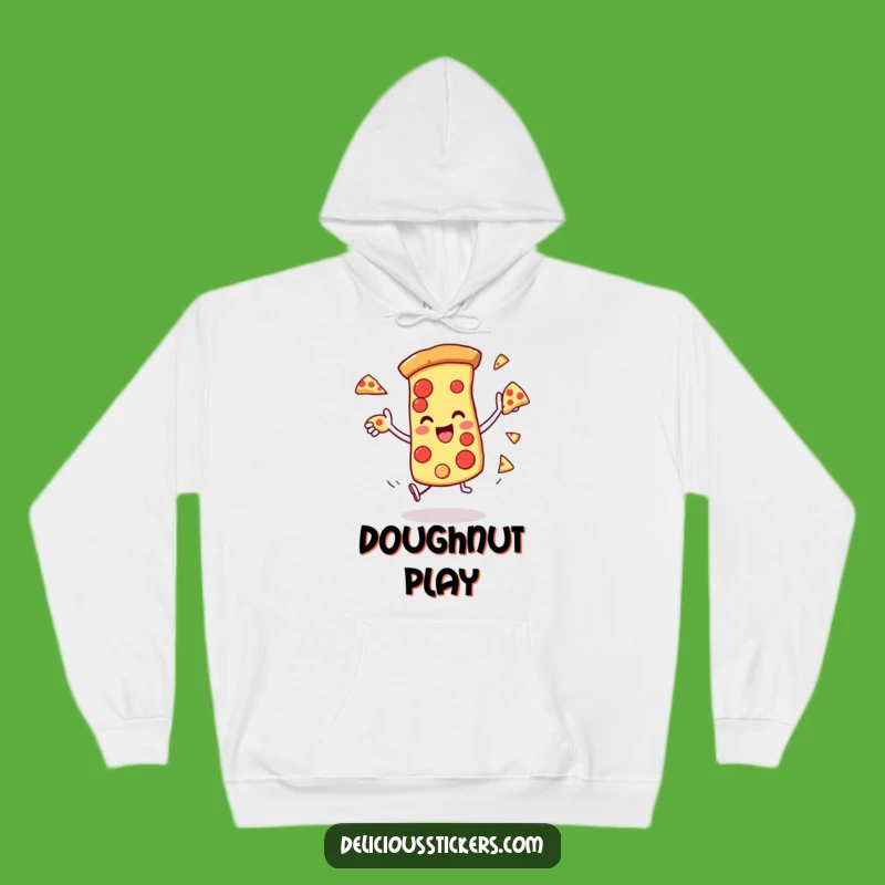 Funny Pizza Juggling Hoodie: Stay Cozy with a Slice of Humor Gift