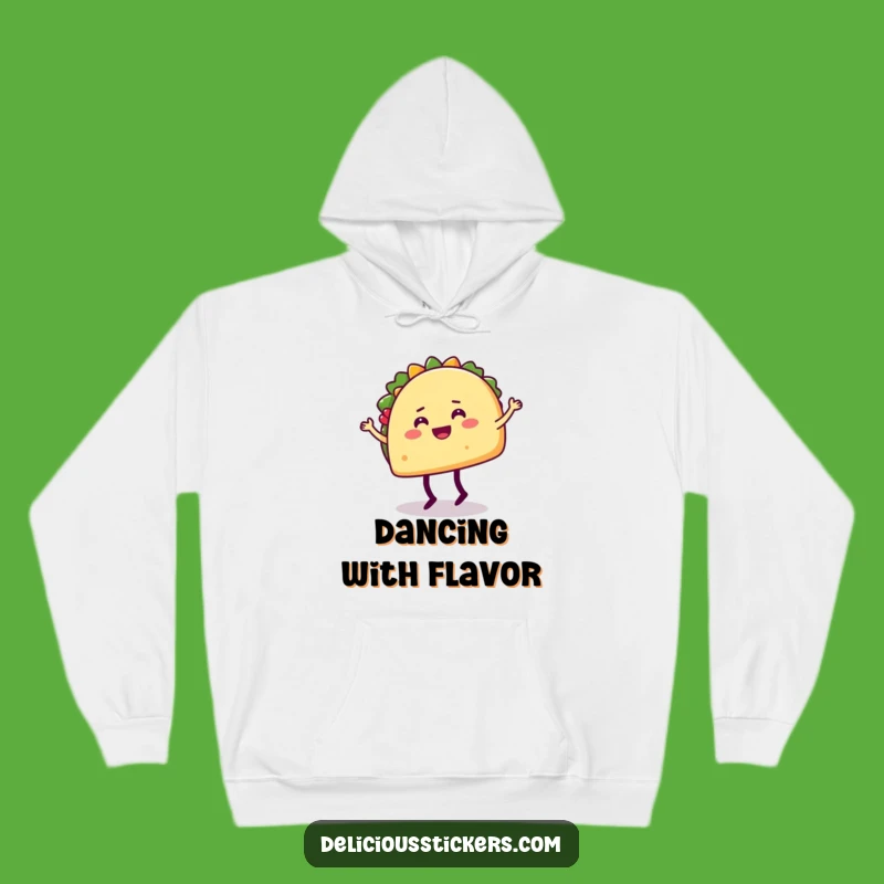 Funny Taco Dance Hoodie - Cozy and Joyful Fiesta Gift