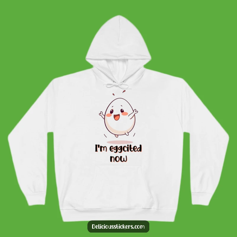 Funny Egg Flip Hoodie - Cozy and Hilarious Breakfast Apparel Gift!