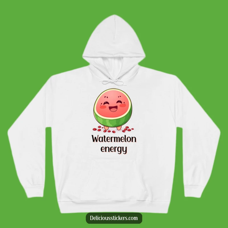 Funny Watermelon Grin Hoodie: Cozy Up with Summer Laughs Gift