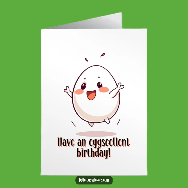 Free Printable Birthday Card: Silly Egg Flip - Downloadable Fun & Laughter!