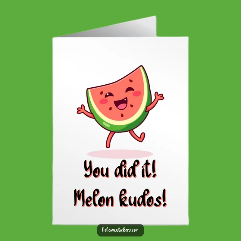 Free Printable Watermelon Dance Card - Funny Congrats Downloadable Gift!