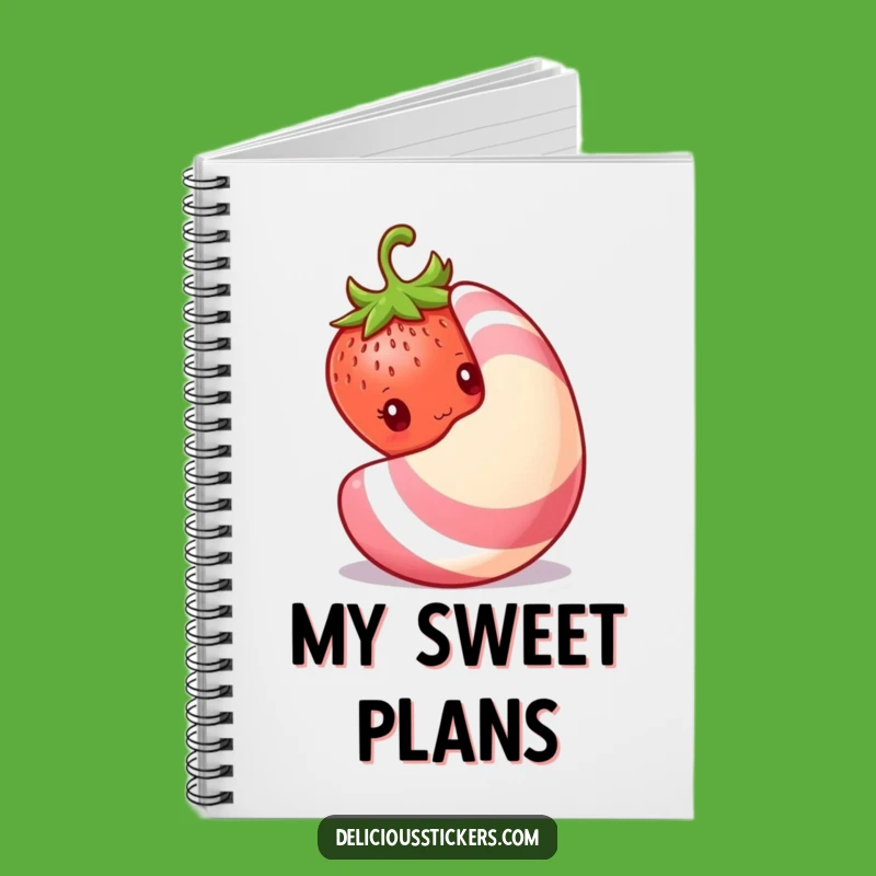 Funny Shy Strawberry Notebook: Jot Down Ideas with Bashful Charm