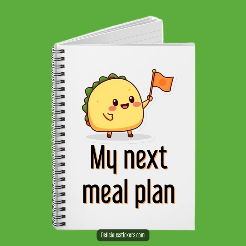 Funny Taco Notebook: Hilarious Journal for Recipes & Fiesta Plans
