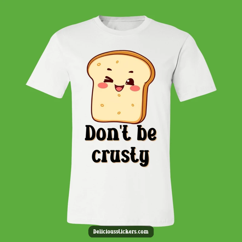 Funny Cheeky Bread Loaf T-Shirt - Hilarious Bakery Graphic Tee for a Good Laugh!