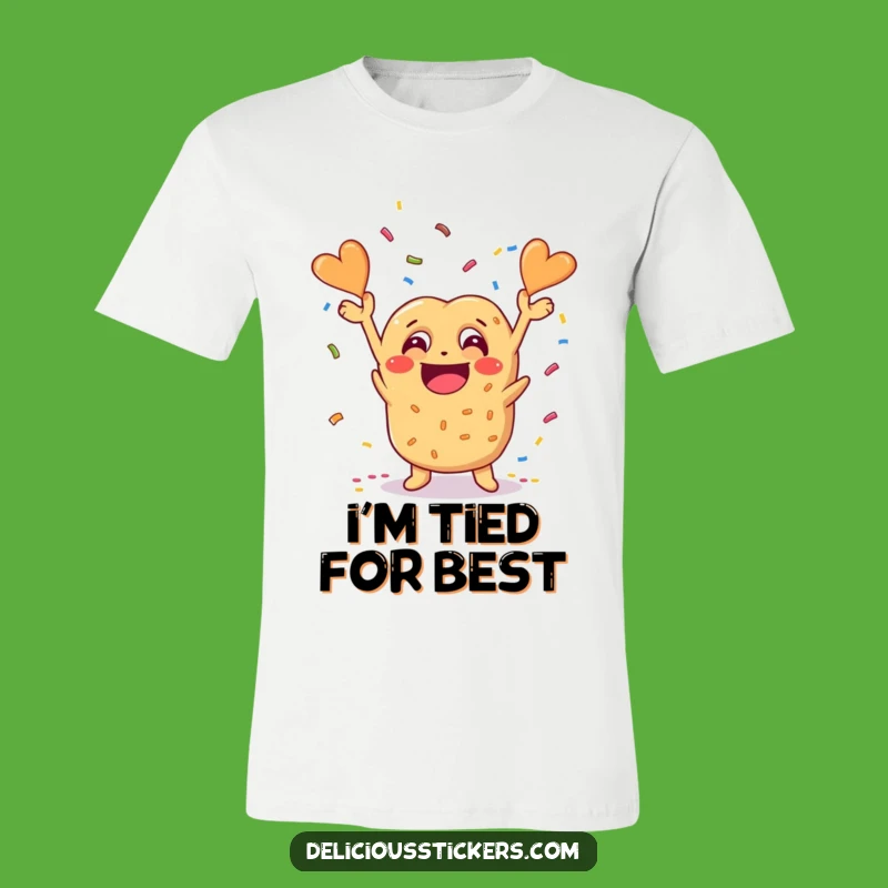 Funny Pretzel Confetti T-Shirt: Hilarious Snack Apparel for Ultimate Fun