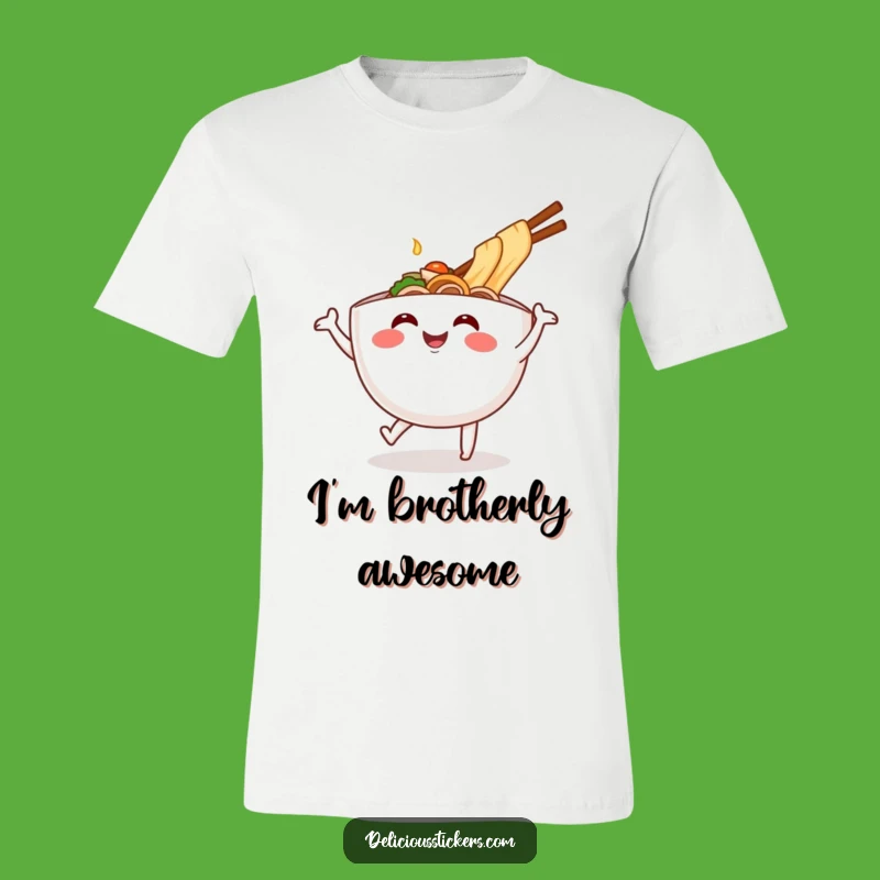 Funny Ramen Bowl Dance T-Shirt: Wearable Joyful Noodles for a Hilarious Gift