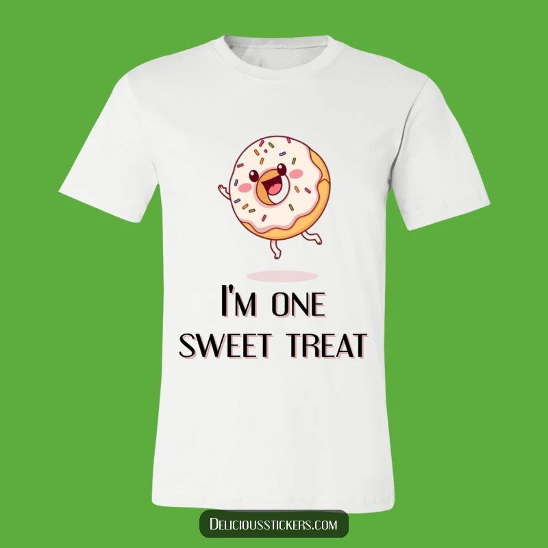 Funny Donut Cartwheel T-Shirt: Wearable Fun for a Sweet Gift