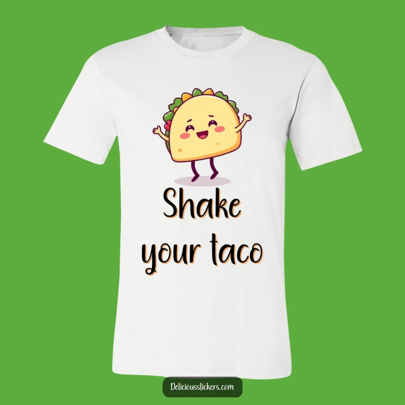 Funny Taco Dance T-Shirt - Joyful Fiesta Tee for Foodies